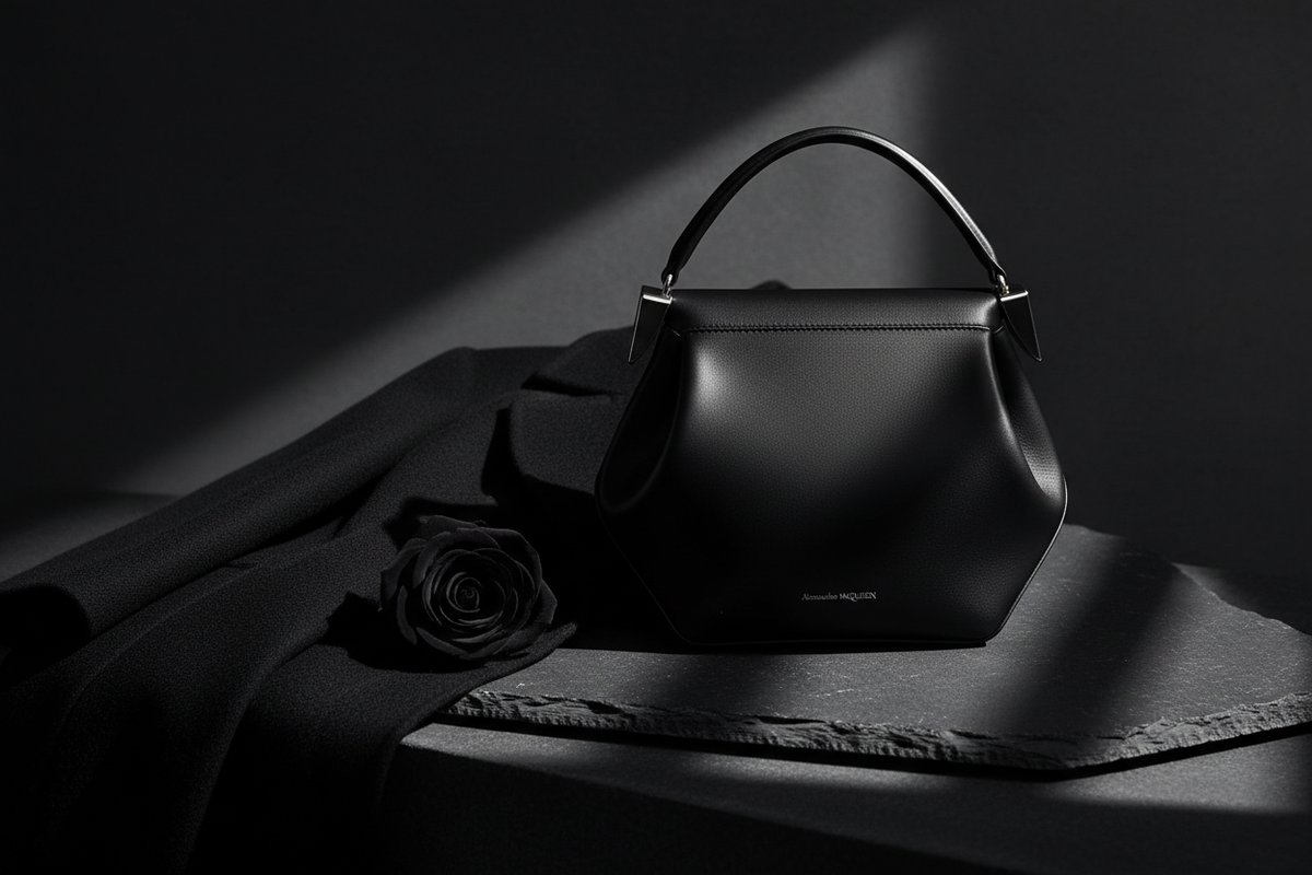 A Geometria Subversiva da Mala "De Manta" de Alexander McQueen: Como Traduzir a Desconstrução Obscura num Estilo Urbano Impecável