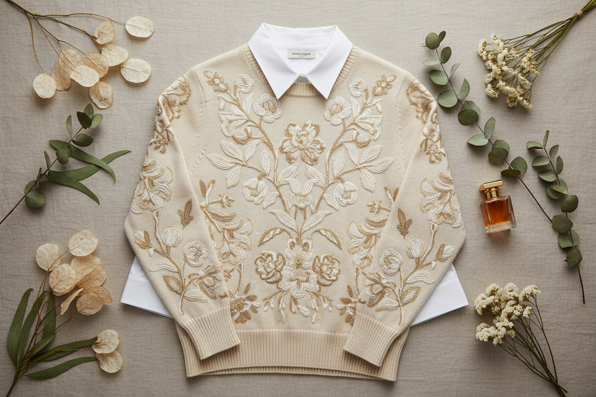 O Regresso do Bordado e da Malha Artesanal ao Quotidiano: Como a Estética «DeVain» da Maison Valentino se Funde no Guarda-Roupa Minimalista