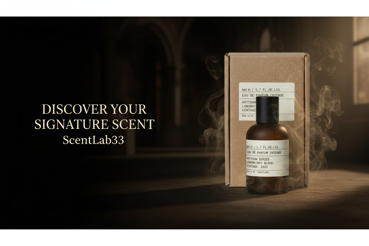 Luxury Perfume Collection Banner